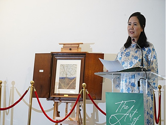 Khai mạc triển lãm "Nghệ thuật Sen Việt 2023 - Vẻ đẹp thuần khiết"
